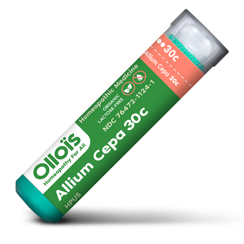 Olloïs Allium Cepa 30C Vegan Organic Kosher, 80 Pellets