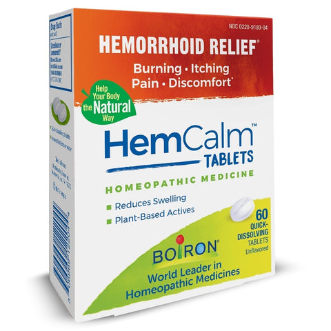 Boiron Homeopathic Medicine HemCalm™ Tablets
