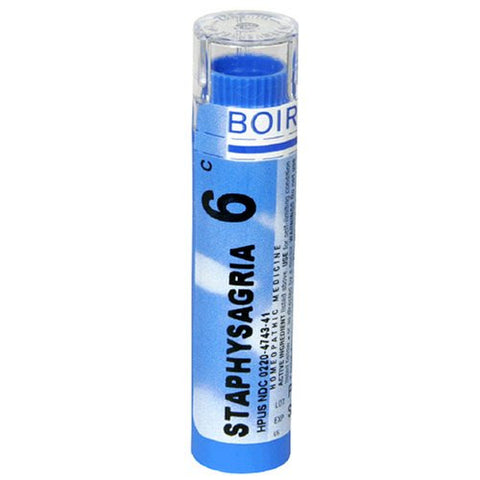 Boiron Staphysagria 6, 80 Pellets